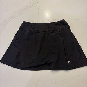 Fila Black Tennis Skirt